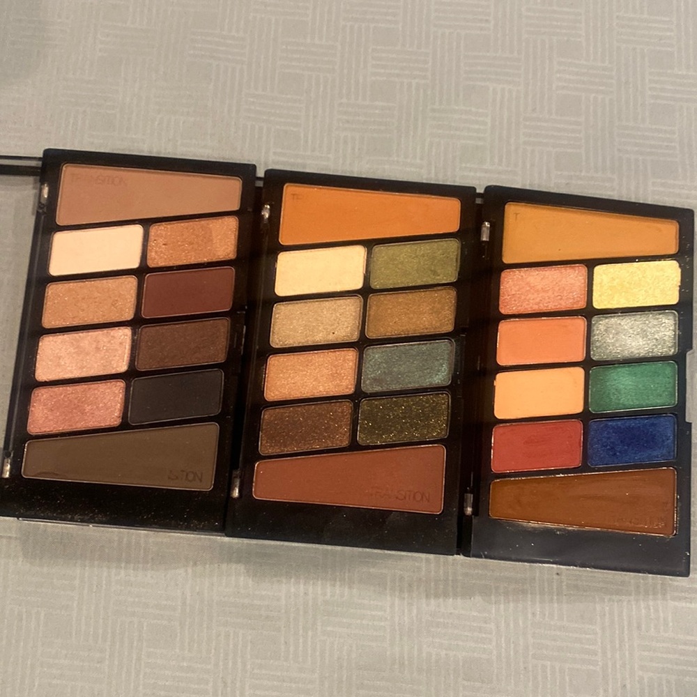 3 Wet N Wild Color Icon Eyeshadow Palettes